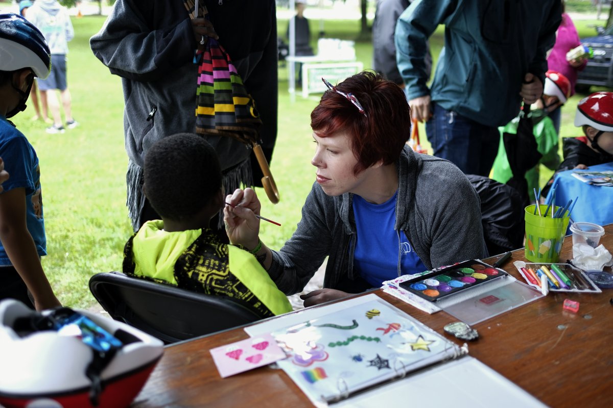 Face Painting Lids for Kids