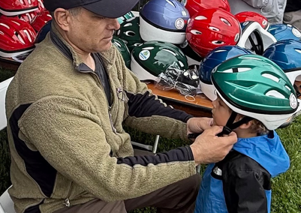 Bicycle Helmet Giveaway Events Dedicated to Protecting Children