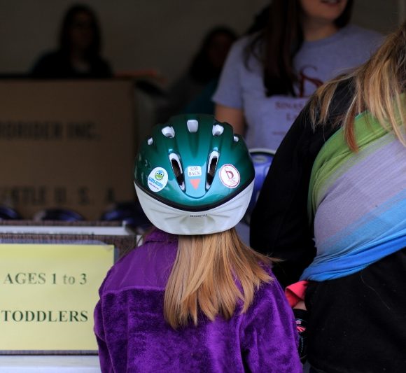 Origami Turns Bicycle Safety Helmets into Creative Masterpieces