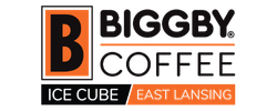 Biggby Coffee Ice Cube East Lansing logo